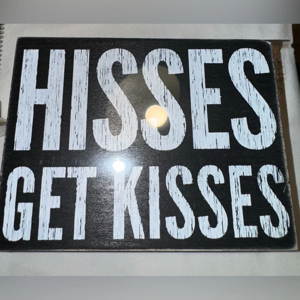 Cat Lover’s Bundle, Cat Toys Mouse & Unicorn and Hisses get Kisses Sign NEW